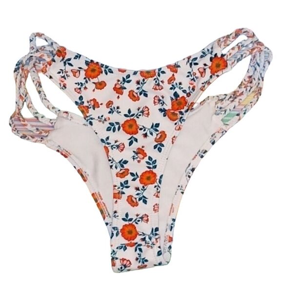 Zafulāfloral print bikiniĀ bottom size smallāšā - Picture 1 of 5